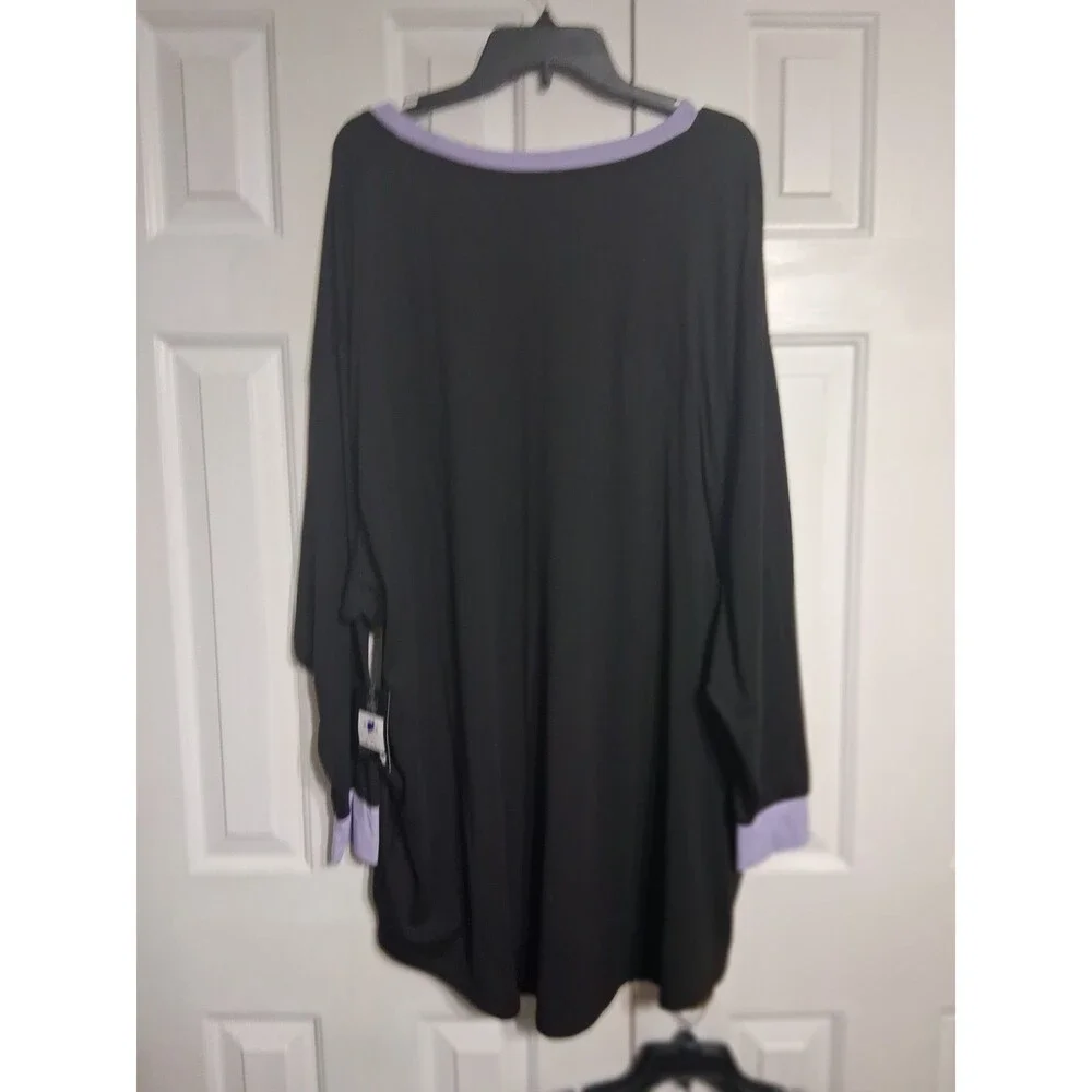 NWT Women's Nightmare Before Christmas Nightshirt Size 2X 18W-20W - Picture 3 of 3